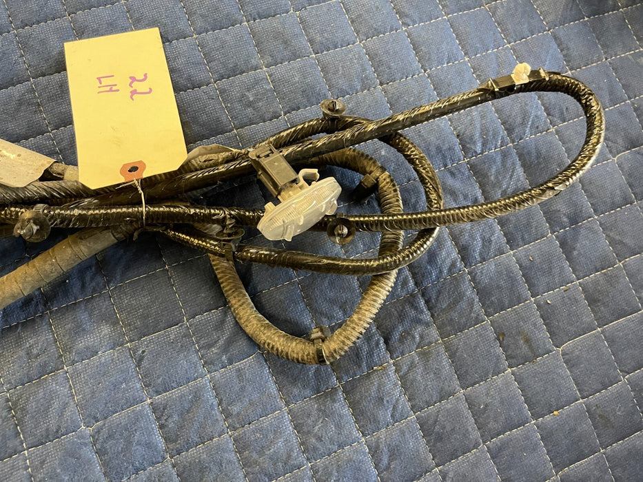 2022 FORD F450 SD DUALLY BED REAR DRIVER LEFT FENDER FLARE HARNESS OEM