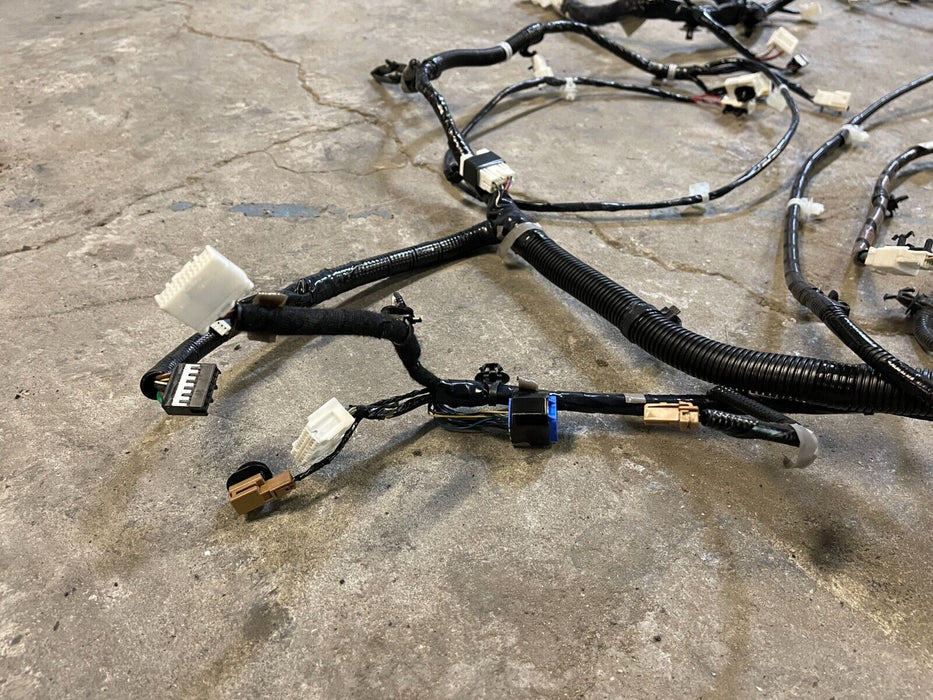 2017 INFINITI Q50 RED SPORT DRIVER LEFT LH SIDE INTERIOR WIRING HARNESS OEM