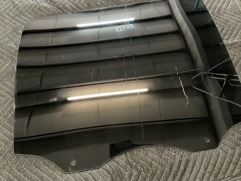 2017-2022 FORD F250 F350 F450 REAR RIGHT PASSENGER SIDE DOOR WINDOW GLASS OEM