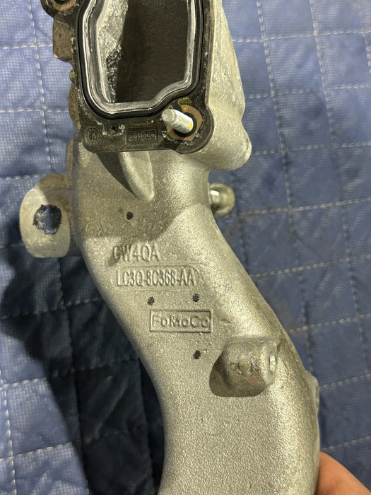 2020 FORD F250 F350 SUPERDUTY 6.7L COOLANT WATER THERMOSTAT MANIFOLD OEM 55K