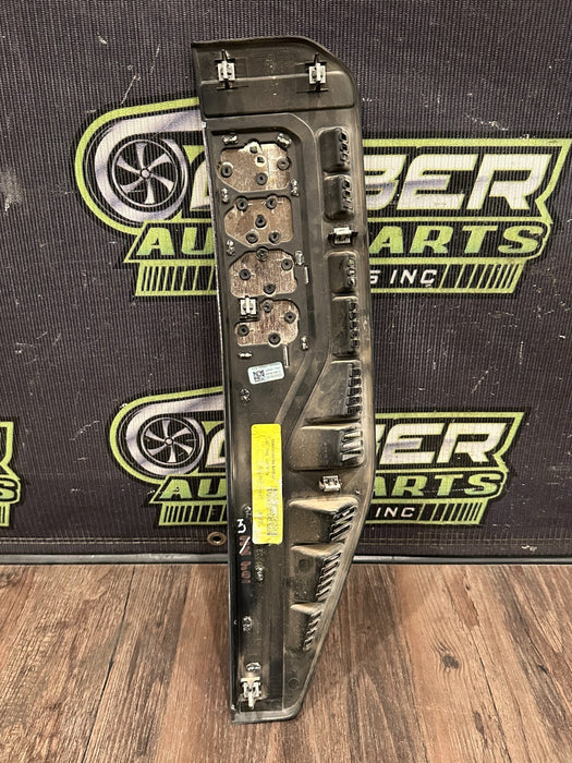 2023-2024 FORD F350 DRIVER LEFT CHROME FENDER BADGE EMBLEM OEM