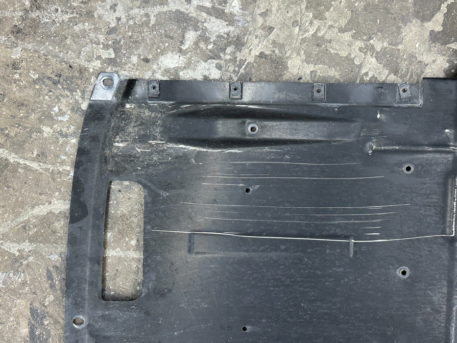 2012 2014 AUDI R8 V10 SPYDER REAR UNDER COVER FLOOR RAIL OEM