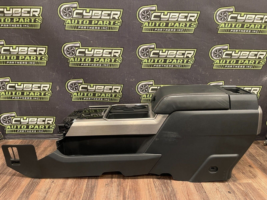 2020-22 FORD F250 F350 PLATINUM CENTER CONSOLE ASSEMBLY OEM *WEARS/READ DESC*