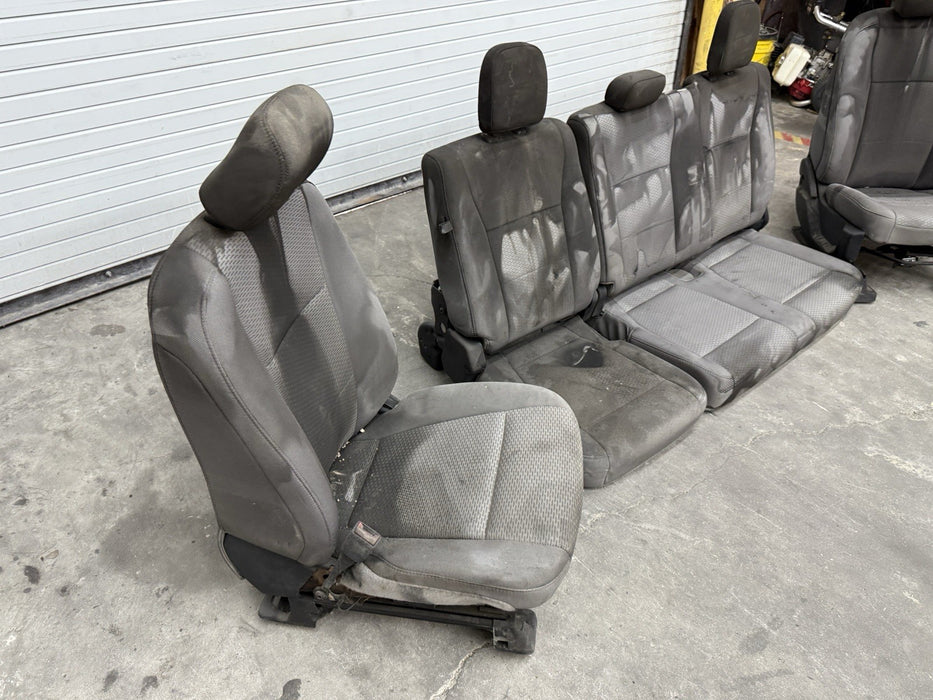 2020 FORD F250 F350 F450 XLT FRONT REAR SEATS CLOTH OEM *COSMETIC*