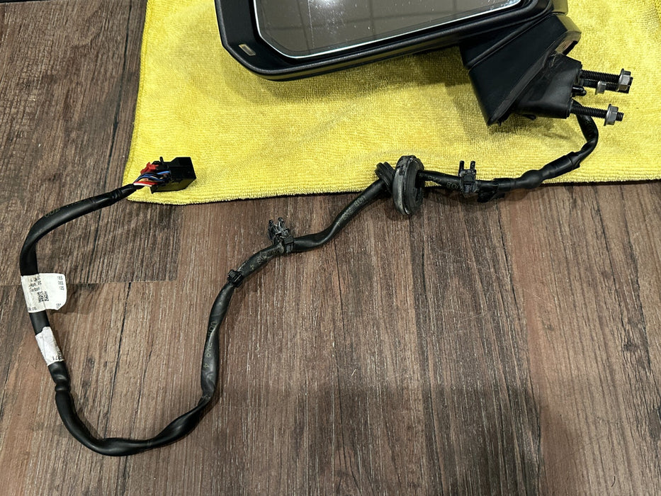 2021 AUDI R8 DRIVER LEFT CARBON FIBER DOOR MIRROR OEM *PPF FLAWS/CF IS GOOD*