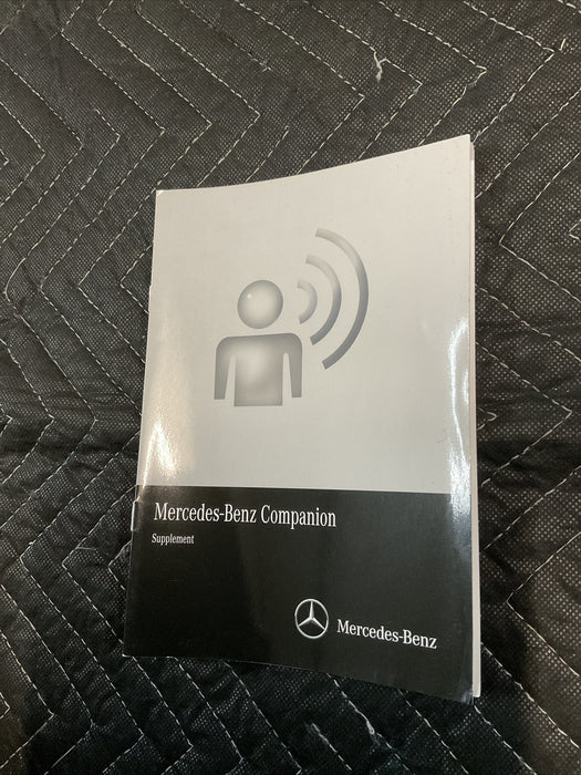 2017 MERCEDES-BENZ C63 AMG A205 OPERATOR & MAINTENANCE MANUALS W/ BAG OEM