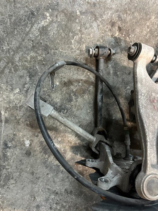 2010 NISSAN 370Z CONVERTIBLE REAR LEFT SUSPENSION KNUCKLE CONTROL ARM OEM
