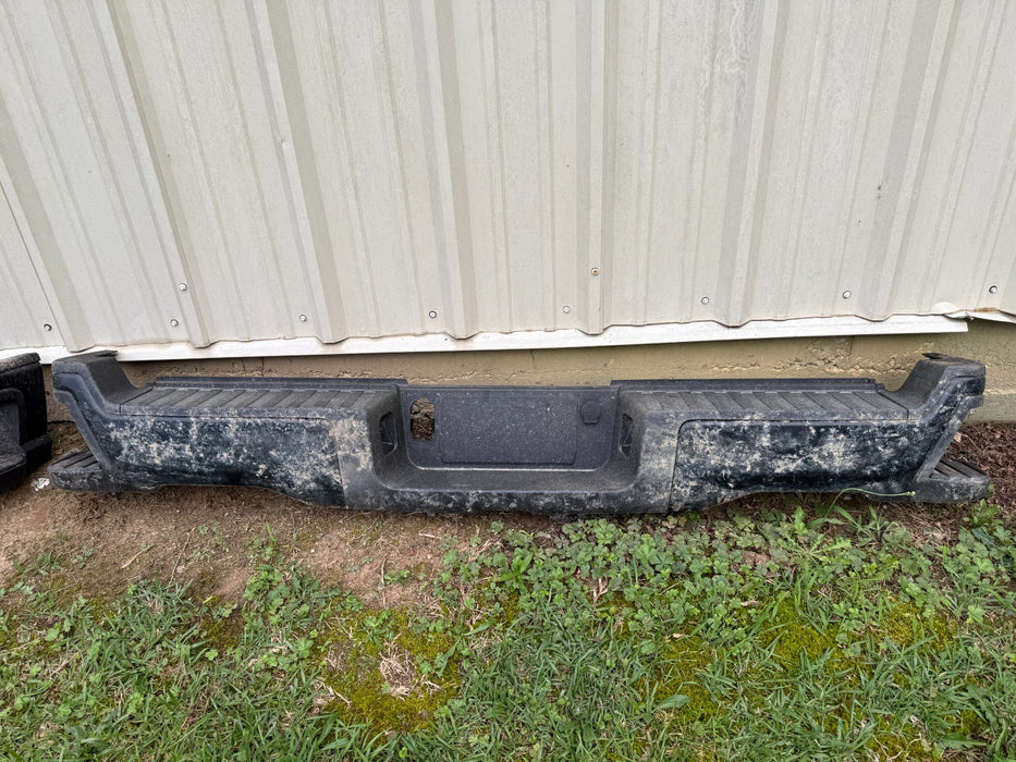 2023 2024 FORD F250 F350 F450 REAR BUMPER BLACK OEM