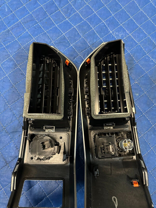 2017-2019 FORD F250 F350 F450 PLATINUM DASH AIR VENTS SET (4) OEM