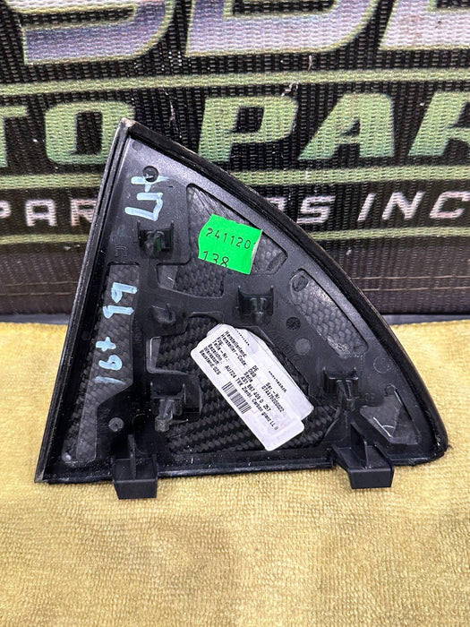 2021 AUDI R8 LEFT DOOR PANEL CARBON FIBER DOOR TRIMS OEM *PPF FLAWS/CF IS GOOD*