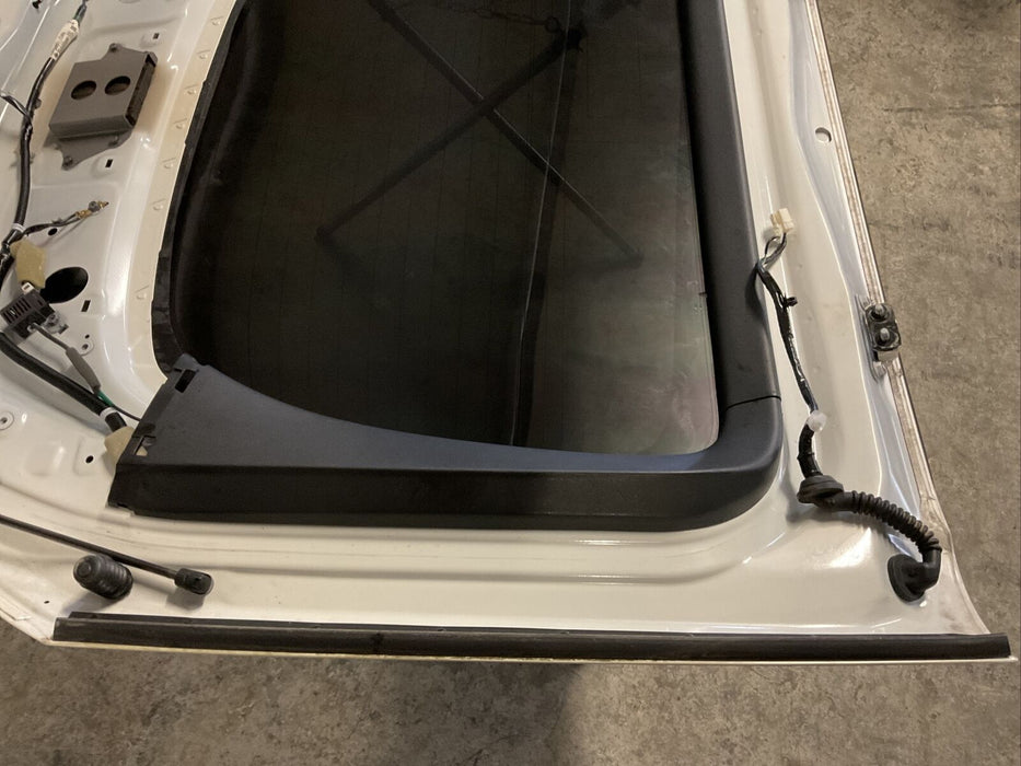 2014 NISSAN 370Z NISMO V1 HATCH TRUNK LID W/SPOILER PEARL WHITE~READ!!!~