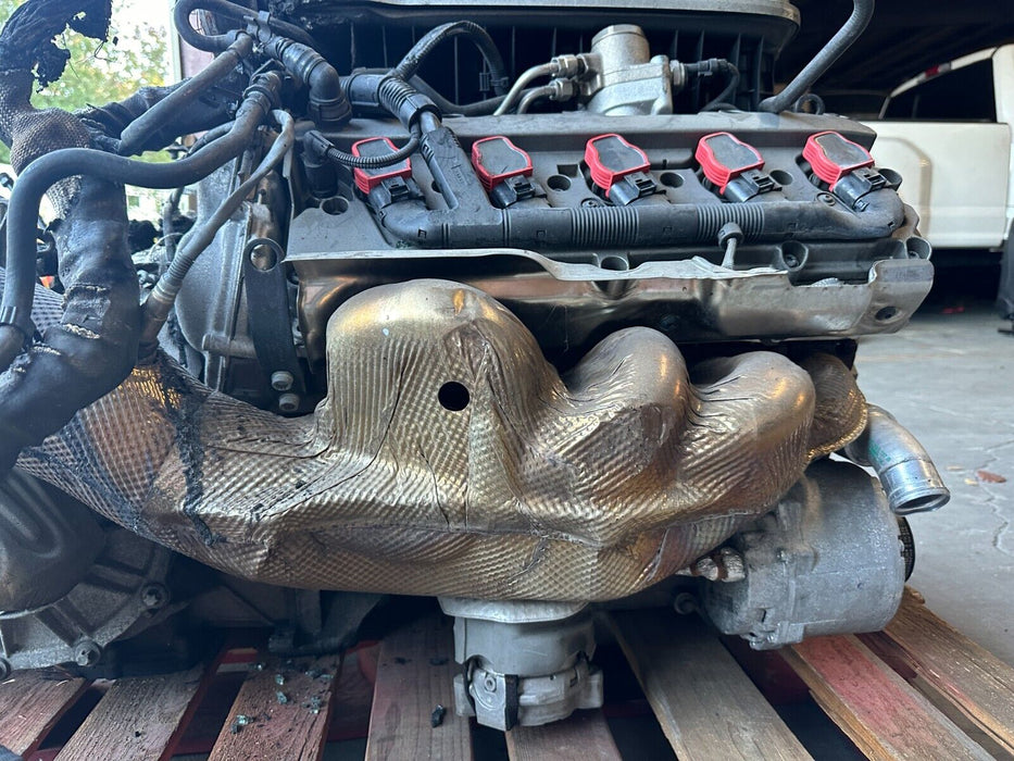 2014 AUDI R8 5.2L V10 ENGINE MOTOR LONG BLOCK ASSEMBLY 31K MILES