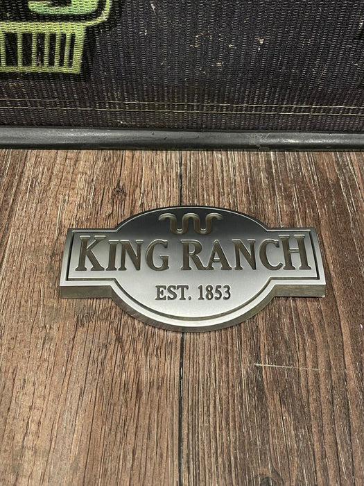 2017-2019 FORD F250 F350 KING RANCH REAR TAILGATE EMBLEM OEM HC3B-99402A17-AA