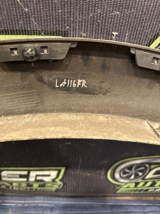 2017-2019 FORD F250 F350 FRONT RIGHT FENDER FLARE CARIBOU (H5) OEM