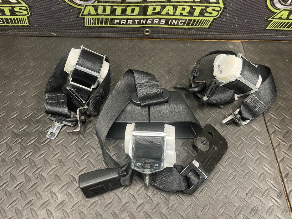 2017-2021 FORD F250 F350 F450 PLATINUM REAR SEAT BELTS SET (3) OEM