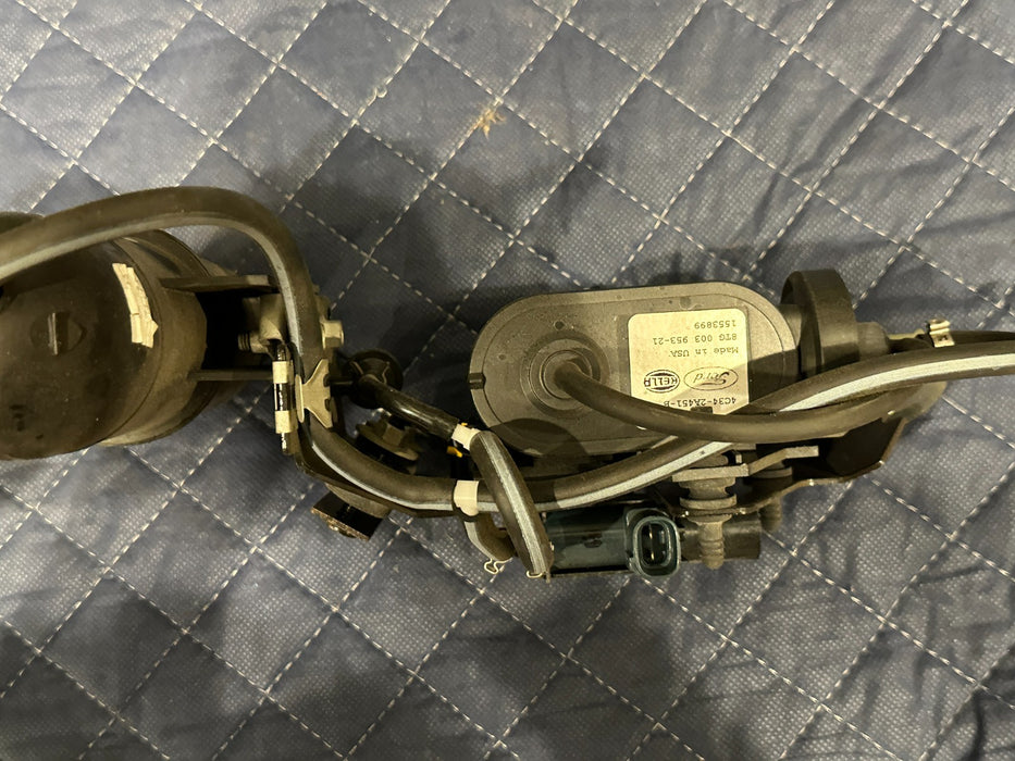 2015 JAGUAR F TYPE R ENGINE ELECTRIC AIR VACUUM PUMP W/ RESERVOIR EX53 2B925 AD