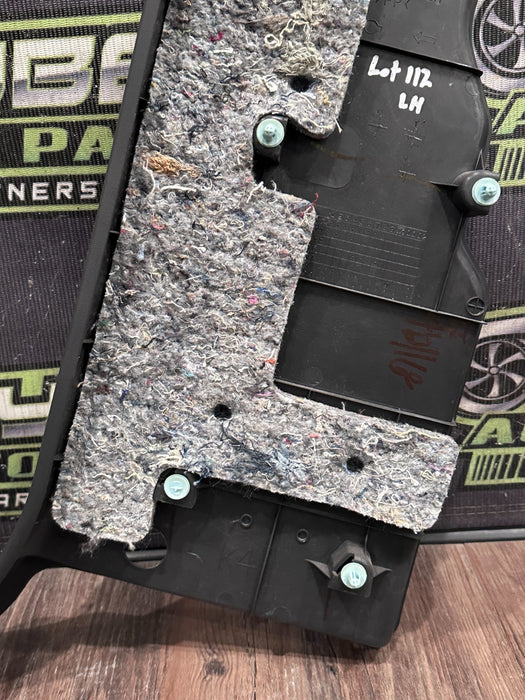 2017 NISSAN TITAN XD RESERVE REAR LEFT LOWER C PILLAR TRIM OEM 76916 8S515