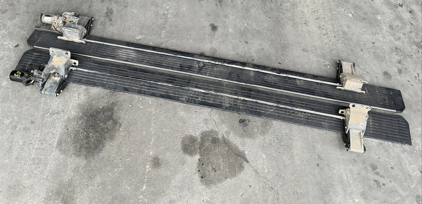 2017 2018 2019 FORD F250 F350 F450 OEM POWER RUNNING BOARDS PAIR LH RH~DENTS~