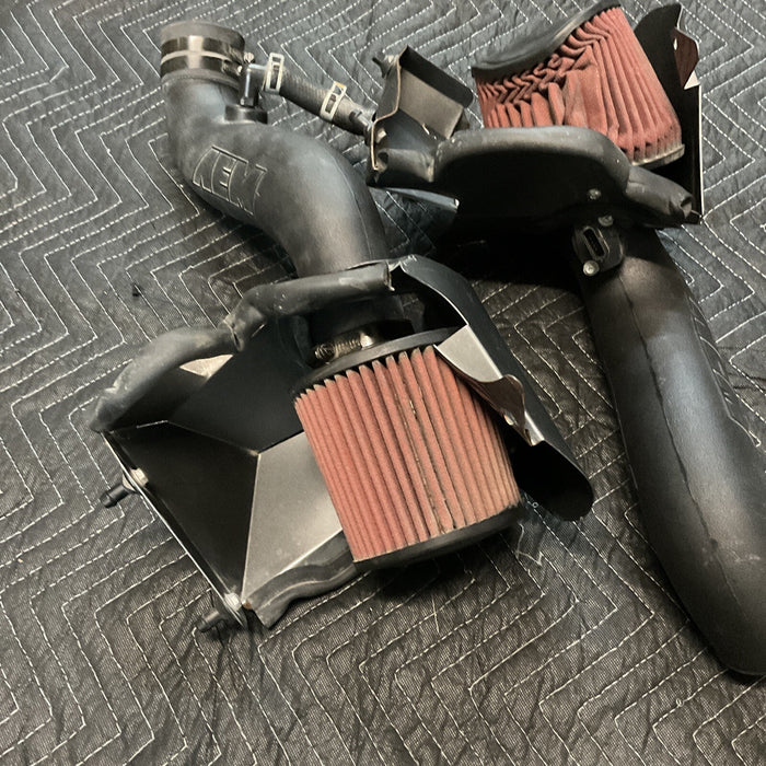 2017 NISSAN 370Z NISMO AEM DRYFLOW COLD AIR INTAKE ~DAMAGE~ 2009-2020