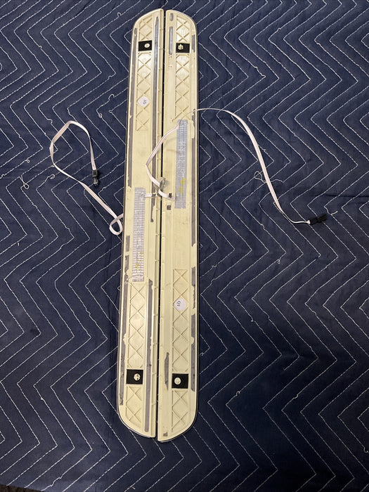 2014 MERCEDES C63S AMG ILLUMINATED KICK PLATES SETOEM GENUINE