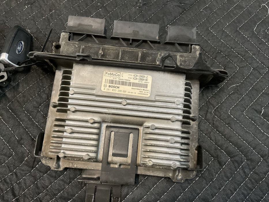 2018 FORD F450 PLATINUM ENGINE COMPUTER MODULE ECU BCM KEY FOB OEM ~PARTS ONLY~