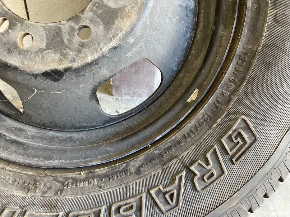 2010 RAM 3500 DRW SPARE TIRE RIM WHEEL OEM 52121267ac