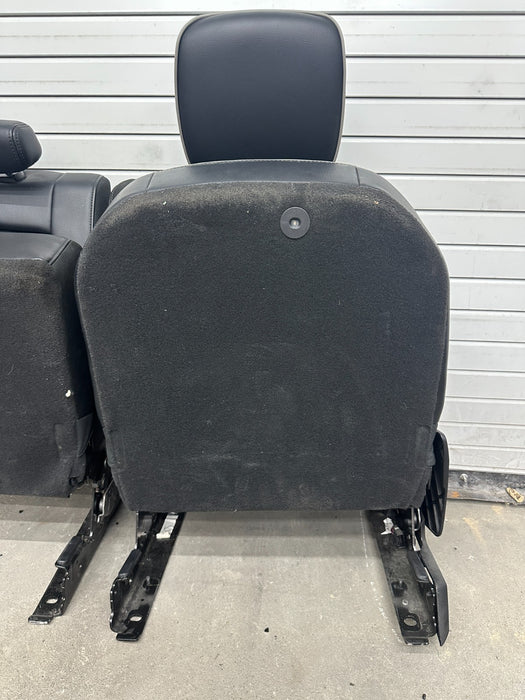 2024 DODGE RAM 3500 LARAMIE REAR LEATHER BLACK SEATS OEM *DENTS 4,5,9*