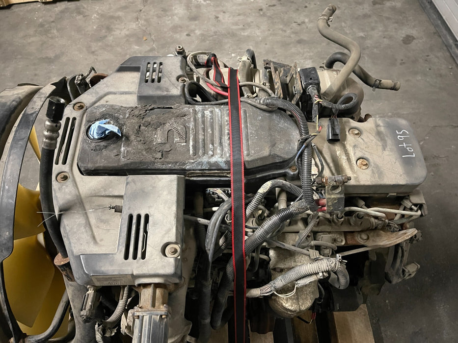 2007 2008 RAM 2500 3500 6.7 CUMMINS DIESEL ENGINE CAB & CHASSIS 114K COMPLETE