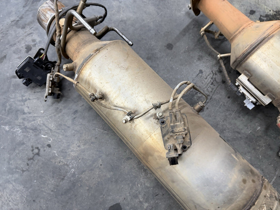 2017 NISSAN TITAN XD PRO 4X DIESEL DPF EXHAUST OEM