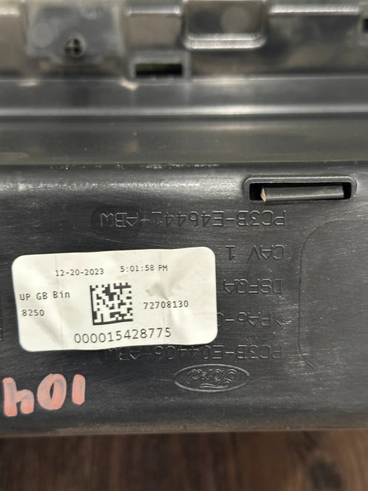 2023-2024 FORD F350 LARIAT UPPER GLOVE BOX ASSEMBLY OEM *MINOR WEAR #5