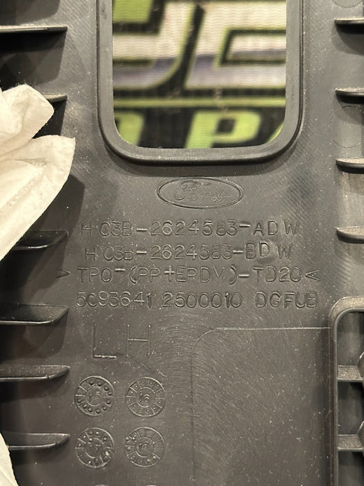 2017 2019 FORD F250 F350 F450 PLATINUM LEFT UPPER B PILLAR OEM ~SCRATCHES~