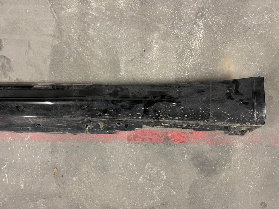 2013 INFINITI G37S CONVERTIBLE DRIVER LEFT SIDESKIRT BLACK OEM 2009-2015 Q60