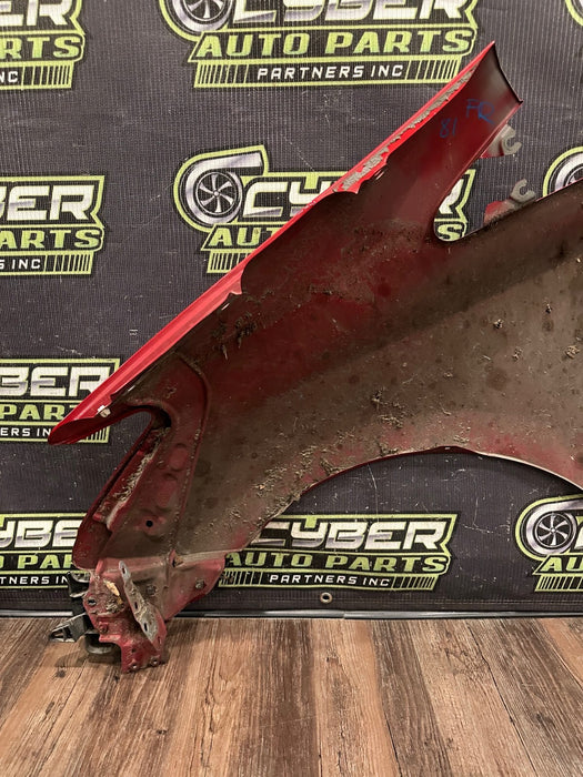 2014 TOYOTA PRIUS V FRONT PASSENGER RIGHT FENDER OEM *RESIDUE/PAINT CHIPS* (READ