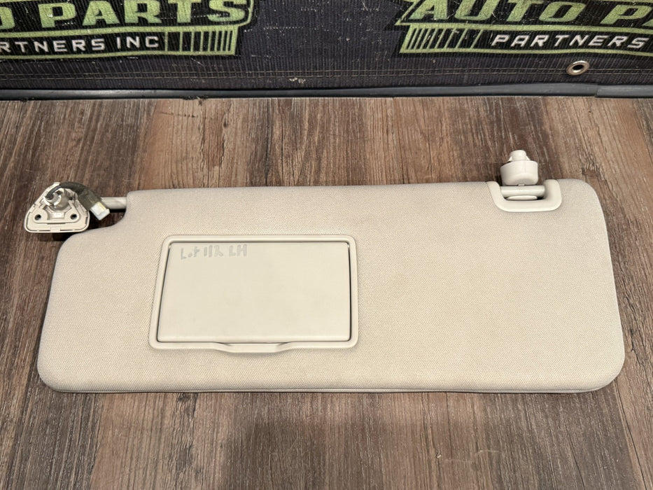 2017 NISSAN TITAN XD RESERVE FRONT LEFT RIGHT SUN VISORS OEM