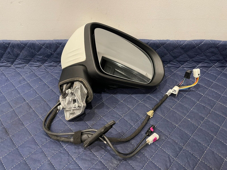 2017 MERCEDES-BENZ C63 AMG C205 COUPE PASSENGER DOOR MIRROR W/ CAMERA OEM WHITE