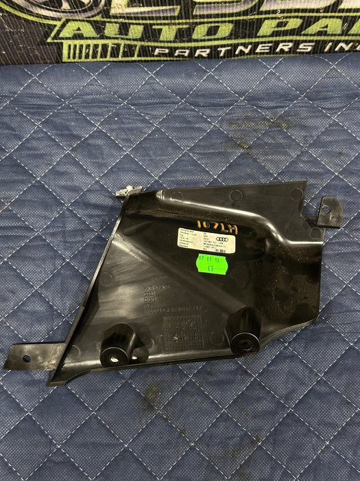 2014 AUDI R8 4.2L  LEFT DASH TRIM BEZAL INSTRUMENT PANEL COVER 423 857 717