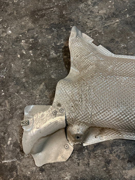 2020 BMW M4 F82 FUEL TANK HEAT SHIELD INSULATION OEM 8077408