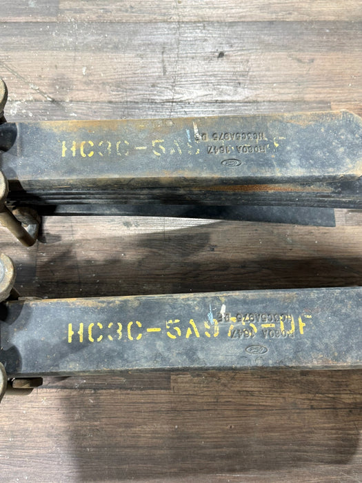 2017 FORD F350 DUALLY LEFT RIGHT LEAF SPRING PAIR OEM