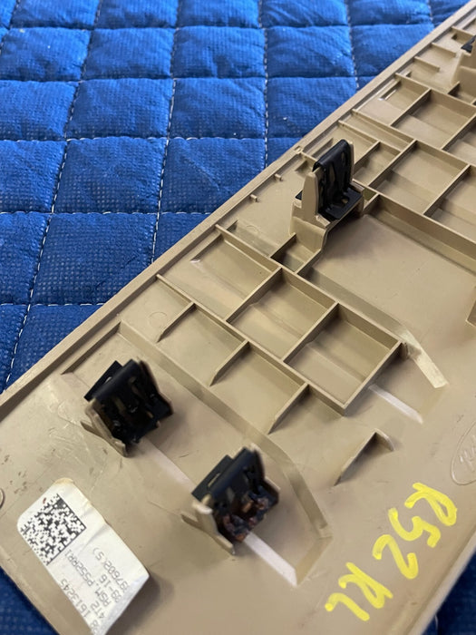 2017 2018 2019 FORD F250 F350 F450 LARIAT TAN REAR SCUFF KICK PLATE SET OEM
