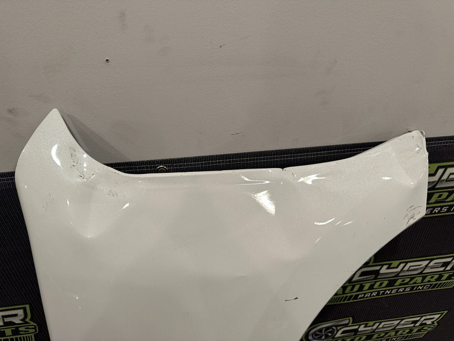 2023 2024 FORD F250 F350 FRONT RIGHT FENDER OEM STAR WHITE (AZ) *DAMAGE*