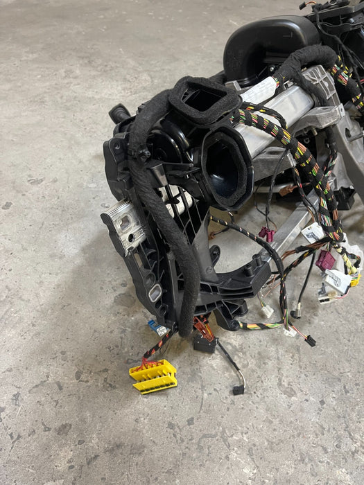 2017 MERCEDES-BENZ C63 AMG C205 COUPE DASHBOARD FRAME W/ WIRING HARNESSES OEM