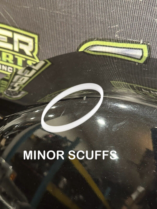 2019-22 FORD F350 F450 DUALLY LEFT BED FENDER FLARE AGATE BLACK (UM) OEM *SCUFFS