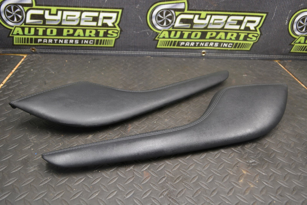 2013-2015 JX35 QX60 KNEE PAD CENTER CONSOLE LEATHER TRIM LEFT RIGHT SET