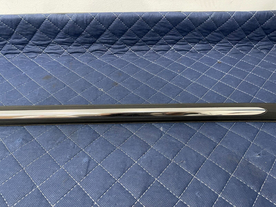 2017-2019 FORD F250 F350 REAR PASSENGER RIGHT WEATHER DOOR STRIP W/ CHROME OEM