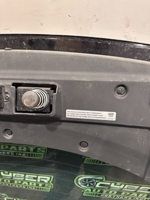 2012-2014 AUDI R8 V10 REAR LID LIFTGATE HATCH BLACK OEM