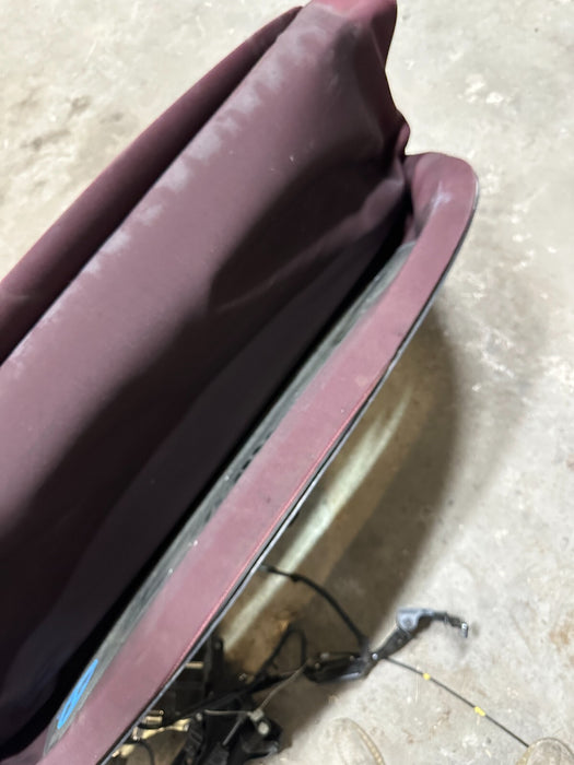 2009-2020 NISSAN 370Z CONVERTIBLE ROADSTER RED SOFT TOP ASSEMBLY OEM 47K MILES