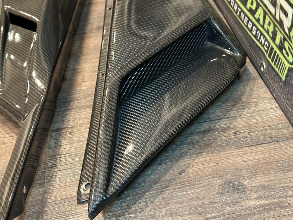 2015-2019 LAMBORGHINI HURACAN LP610-4 LP580-2 CARBON FIBER ENGINE AIR VENTS