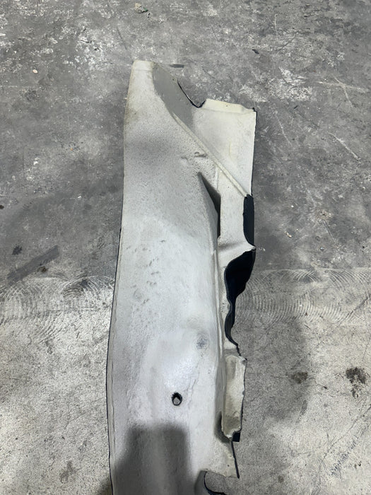2014 PORSCHE 911 TURBO S REAR LEFT WHEELHOUSE SOUND ABSORBER OEM 99155665700