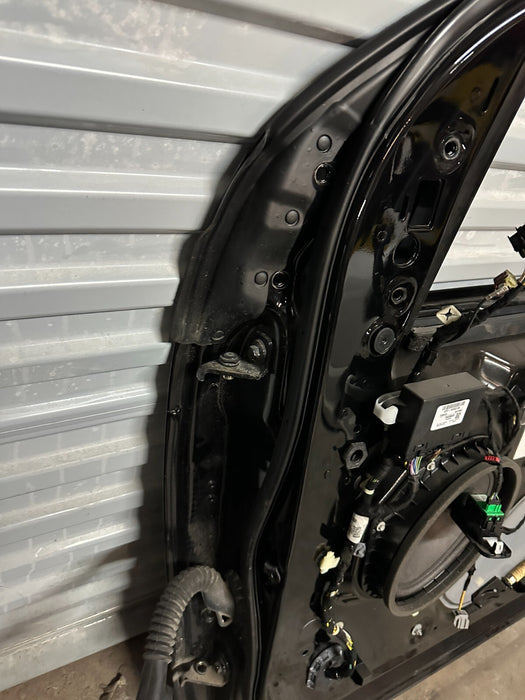 2017 2022 FORD F250 F350 F450 FRONT RIGHT DOOR SHELL AGATE BLACK (UM) OEM