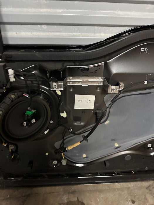 2017 2022 FORD F250 F350 F450 FRONT RIGHT DOOR SHELL AGATE BLACK (UM) OEM